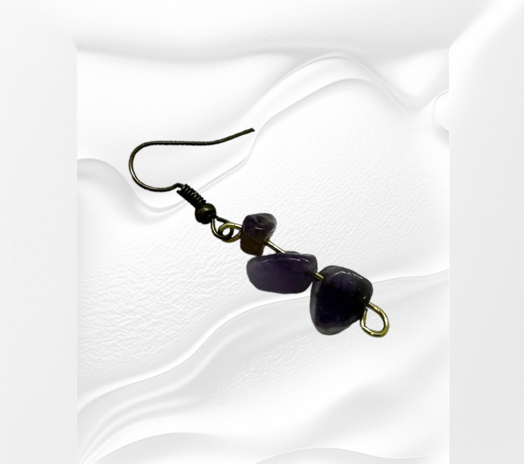 amethyst earrings