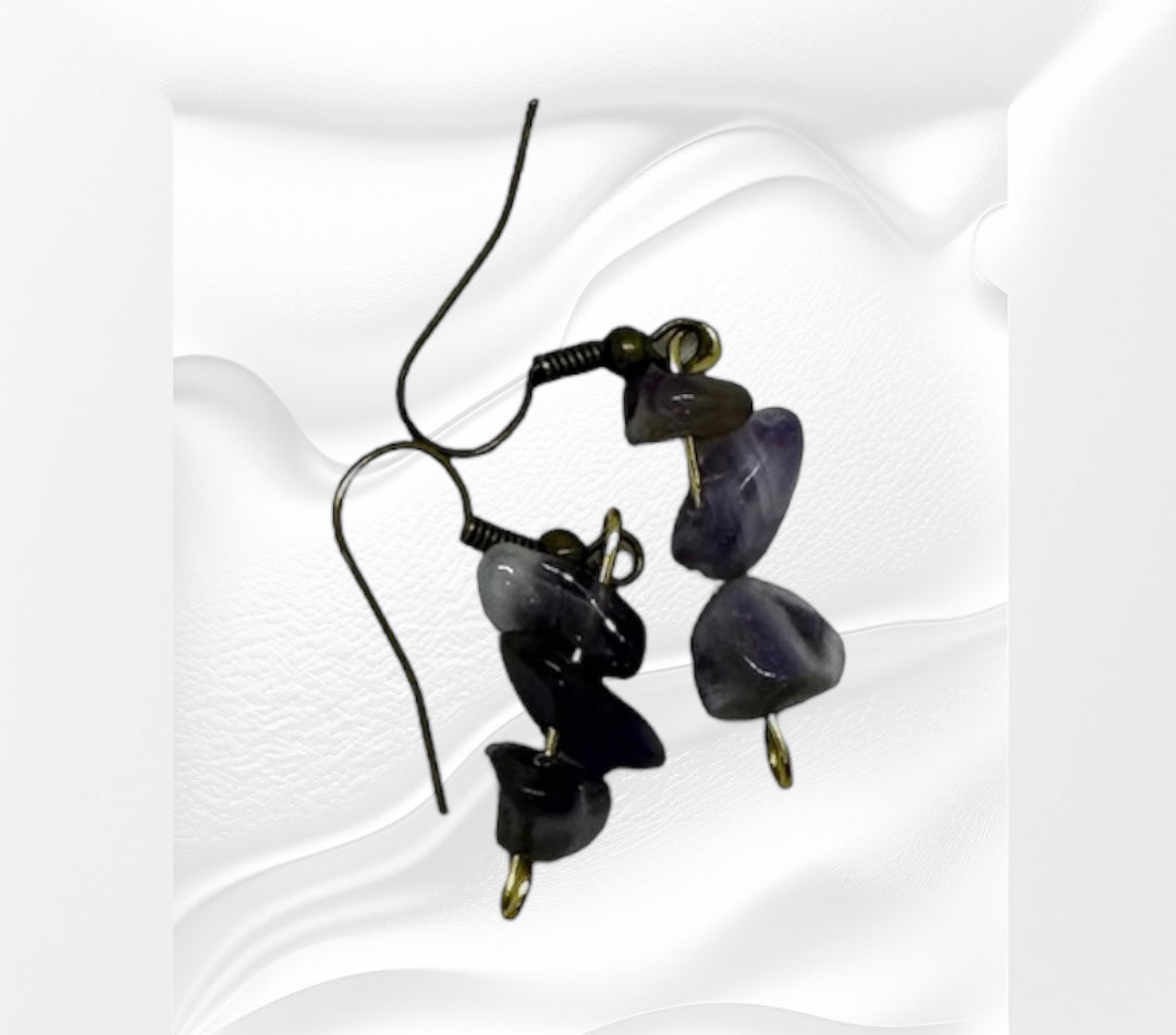 amethyst earrings