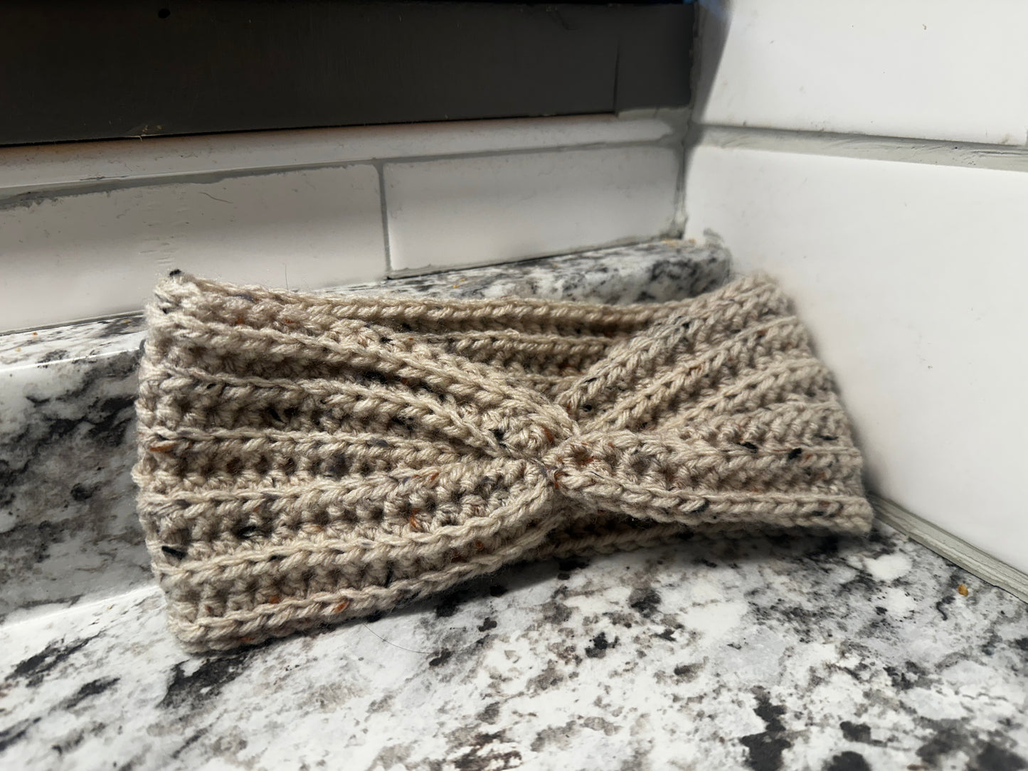 Crochet ear warmer