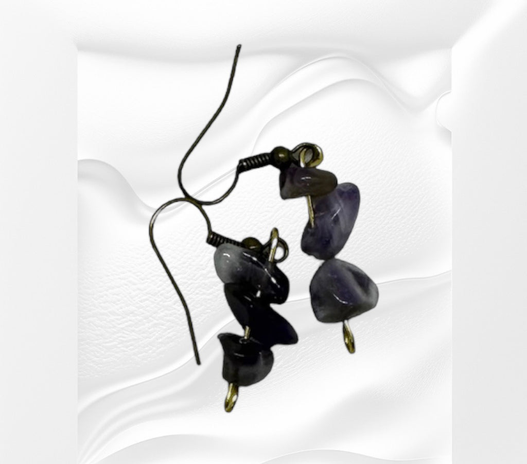 amethyst earrings