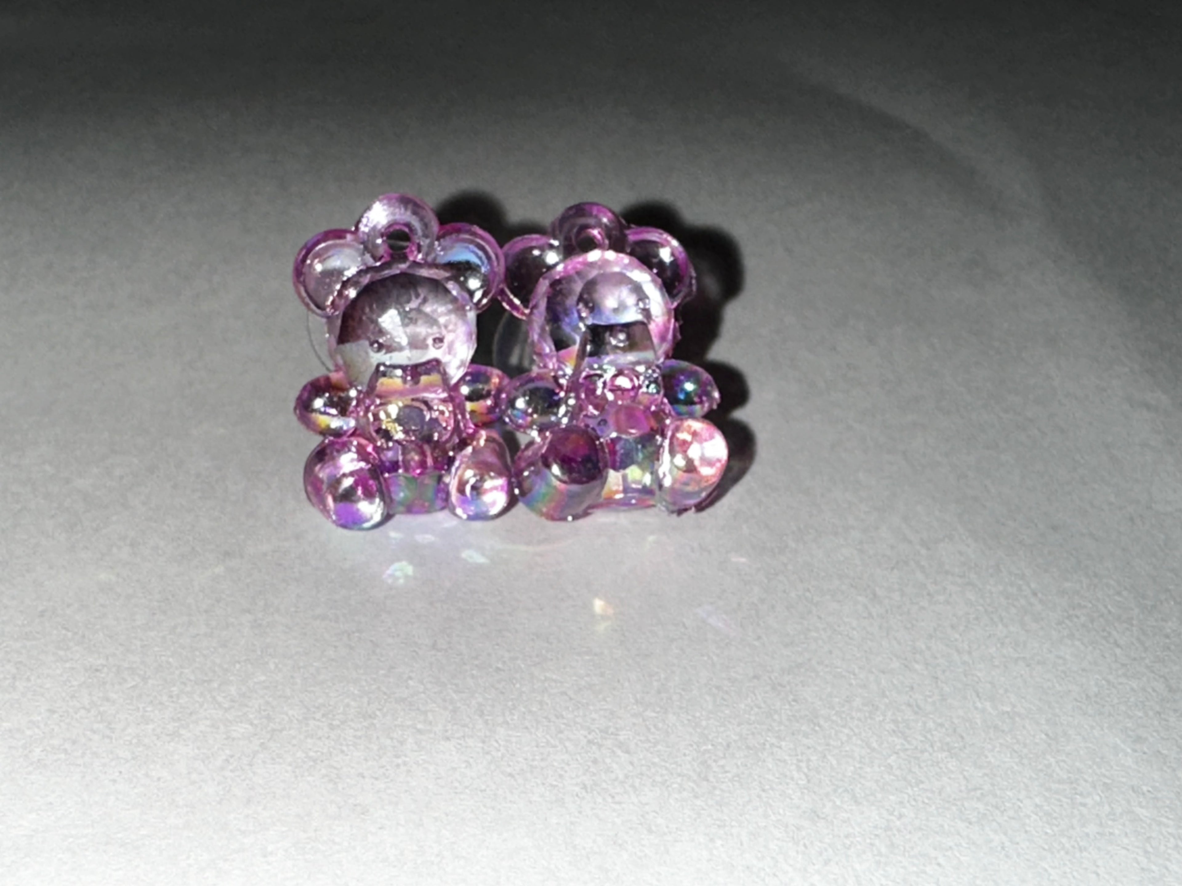 Gummy Bear Earrings w/ Fixed Backs
