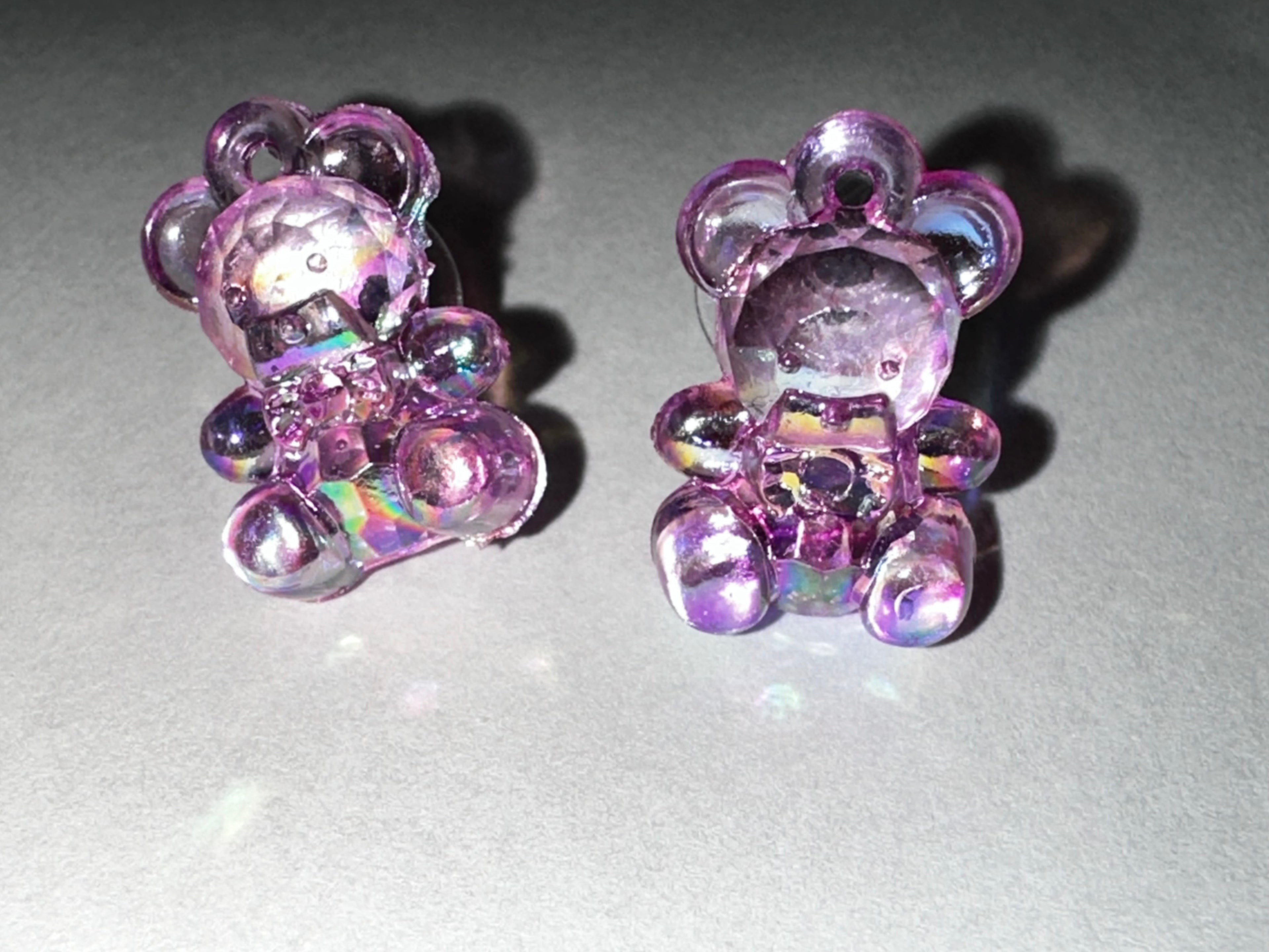 Gummy Bear Earrings w/ Fixed Backs